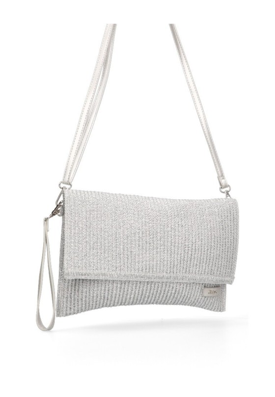 Bolso mano mujer Luna Collection edirne plata