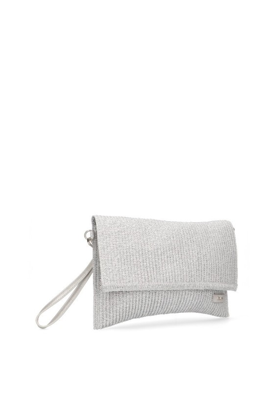 Bolso mano mujer Luna Collection edirne plata