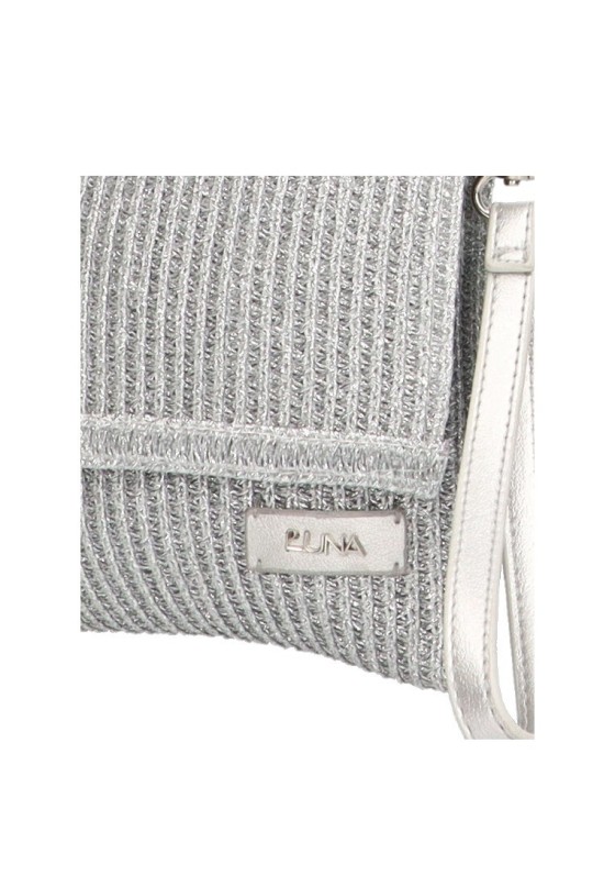 Bolso mano mujer Luna Collection edirne plata