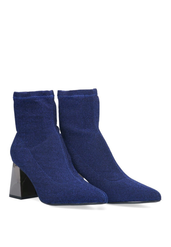 Botin mujer IDEAL SHOES 5758 azul