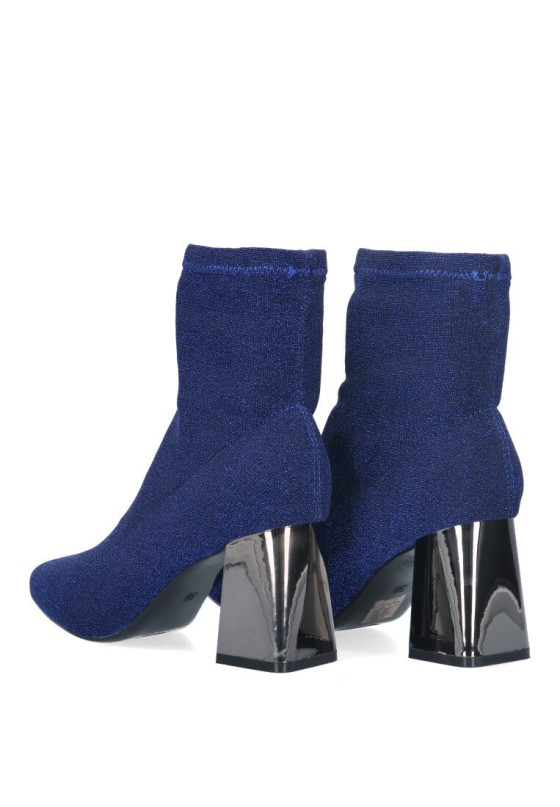 Botin mujer IDEAL SHOES 5758 azul