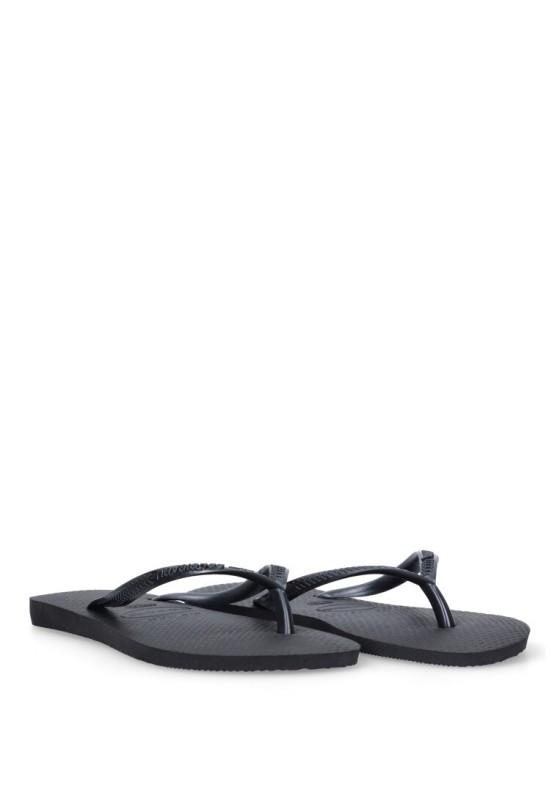 Chanclas sandalias playa mujer HAVAIANAS slim negro