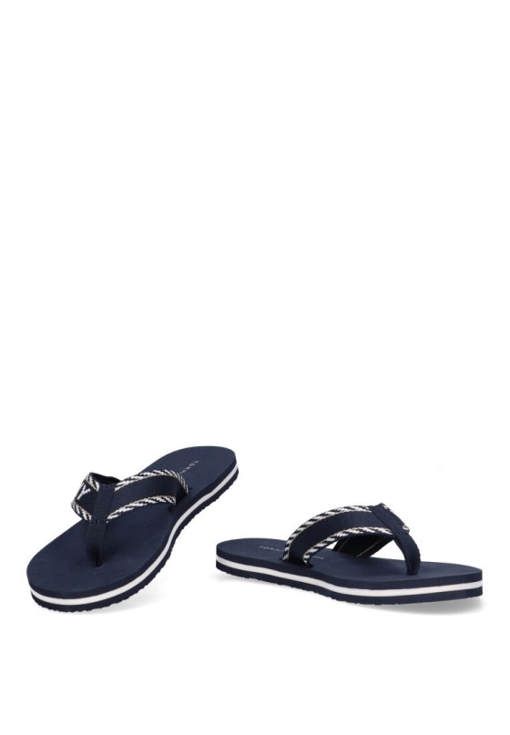 Chanclas sandalias playa mujer TOMMY HILFIGER fw0fw07143 marino