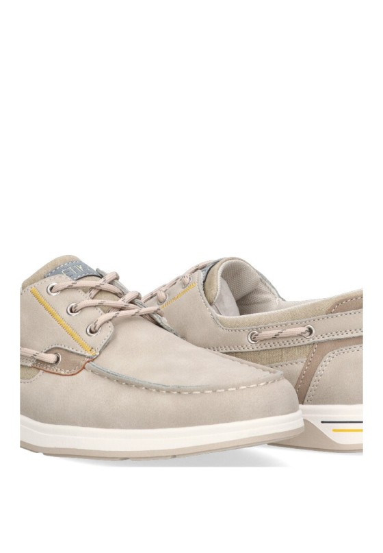 Nautico kiova mocasin hombre ETIKA 62004 beige