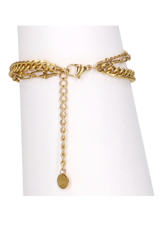 Pulsera fina mujer Luna Collection c1-11688 oro