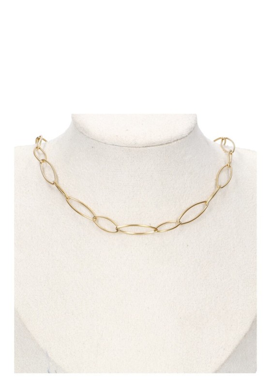 Collar fino mujer Luna Collection b1-10739 oro