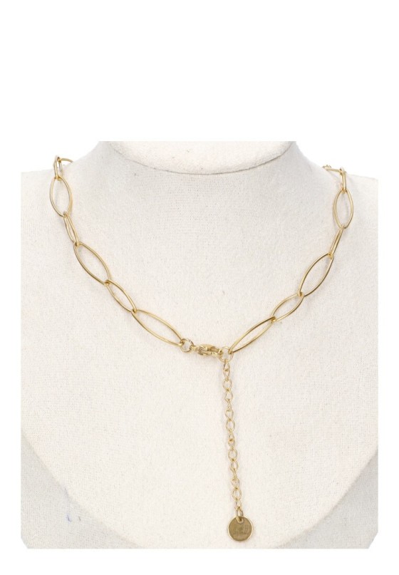 Collar fino mujer Luna Collection b1-10739 oro