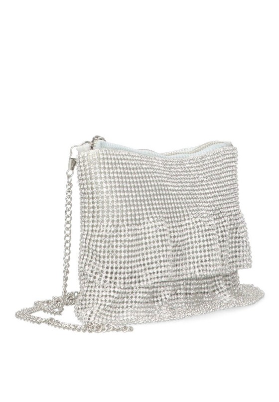 Bolso fiesta mujer Luna Collection ast13340 plata