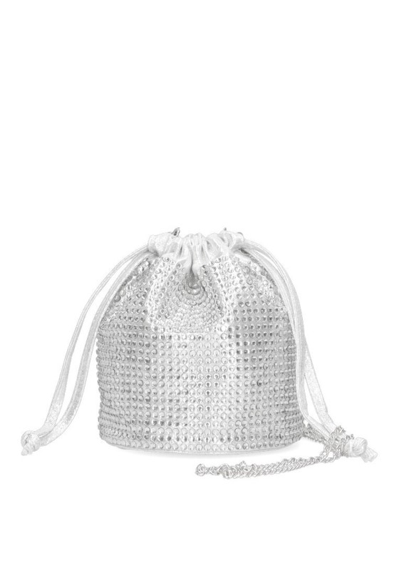 Bolso fiesta mujer Luna Collection ast13386 plata