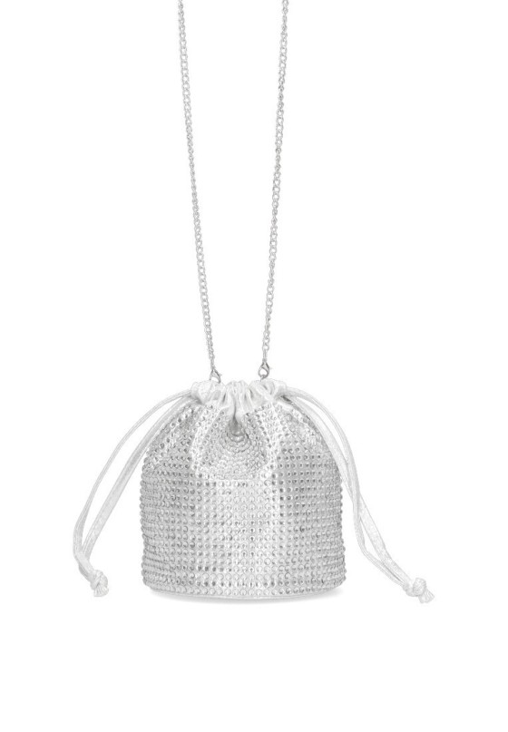 Bolso fiesta mujer Luna Collection ast13386 plata