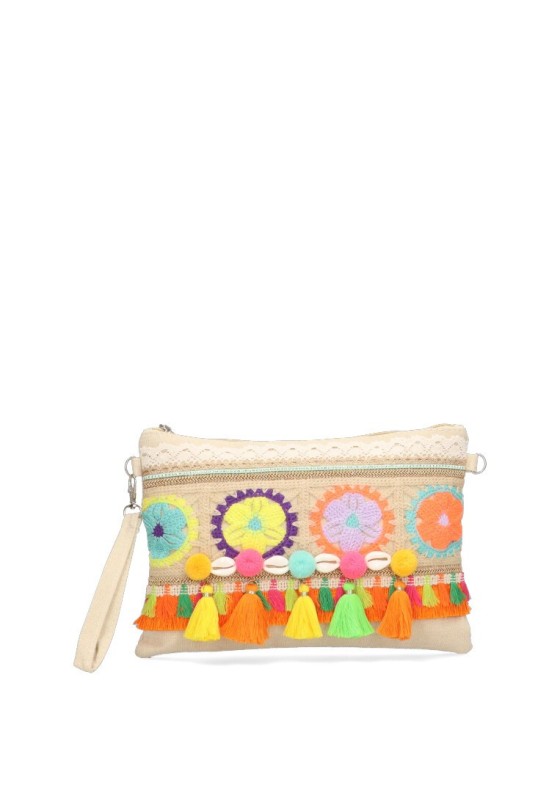 Bolso bandolera pequeña mujer Luna Collection chr0022eg multicolor