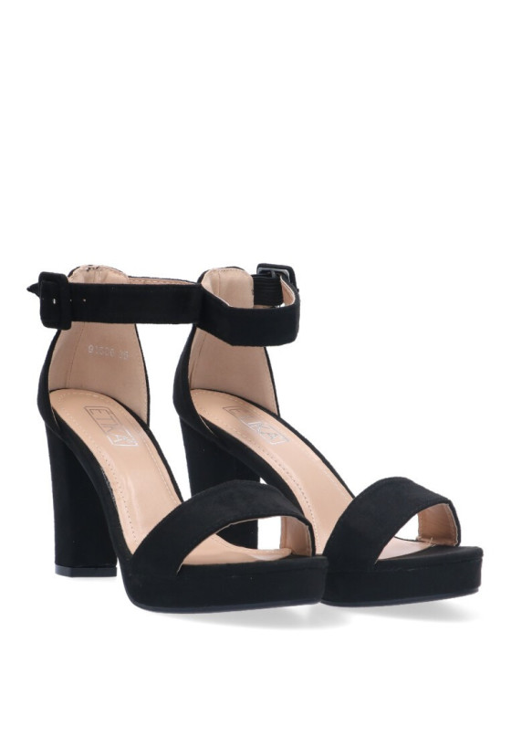 Sandalia mujer ETIKA 91606 negro