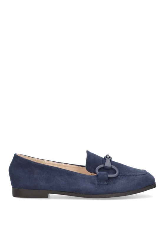 Nautico kiova mocasin mujer BUONAROTTI n2rb-2040 azul