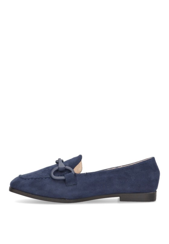 Nautico kiova mocasin mujer BUONAROTTI n2rb-2040 azul