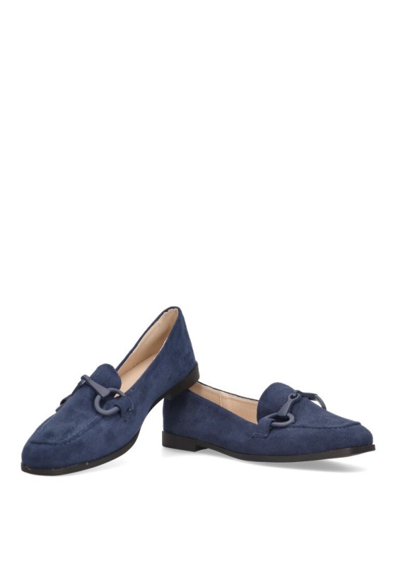 Nautico kiova mocasin mujer BUONAROTTI n2rb-2040 azul