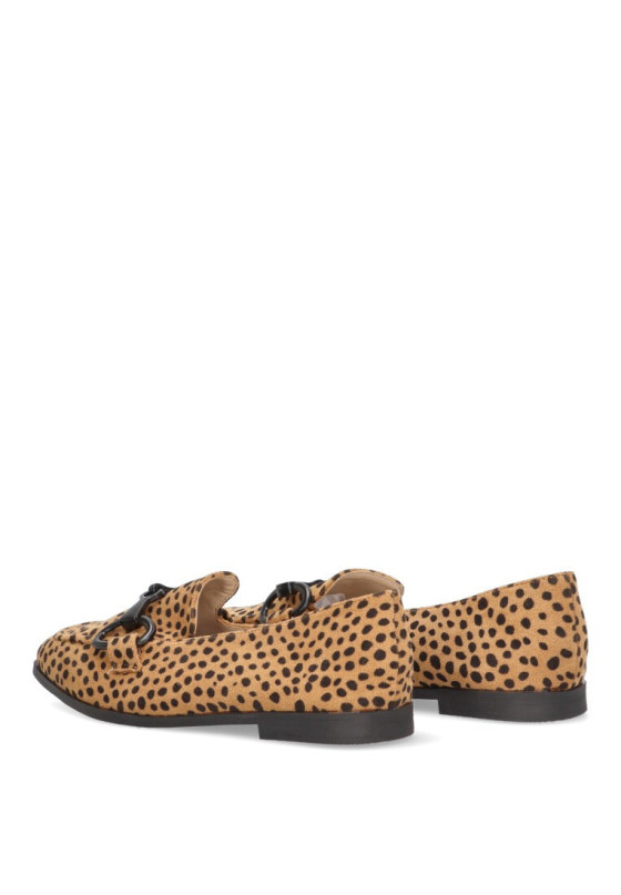 Nautico kiova mocasin mujer BUONAROTTI n2rb-2040 leopardo