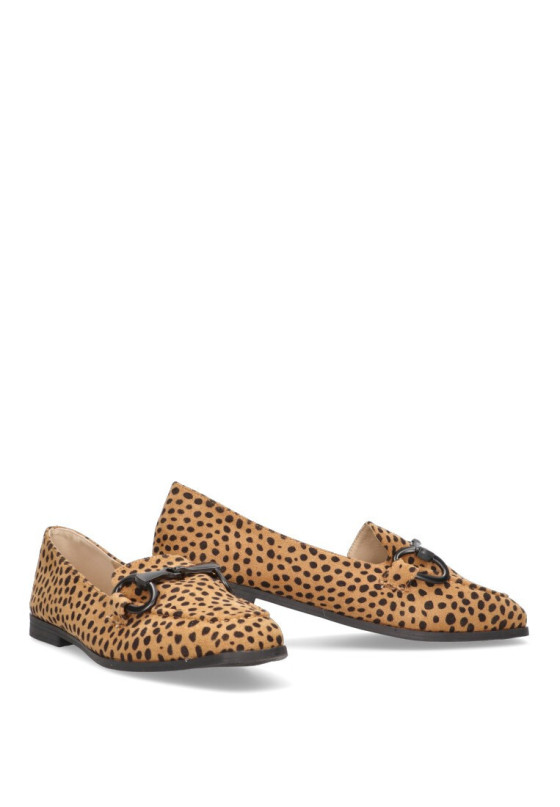 Nautico kiova mocasin mujer BUONAROTTI n2rb-2040 leopardo