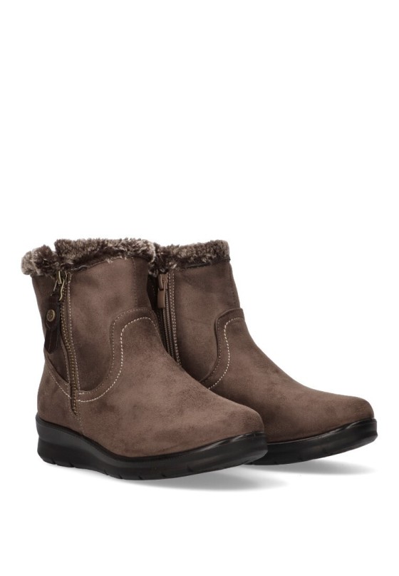 Botin mujer AMARPIES alh22384 taupe