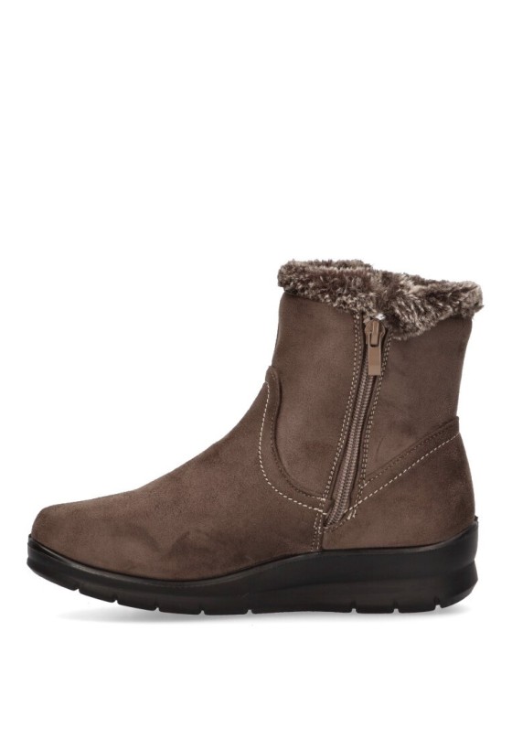 Botin mujer AMARPIES alh22384 taupe