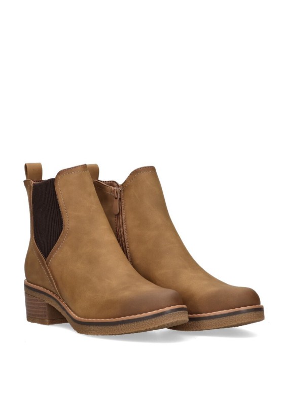 Botin mujer ETIKA 11104 camel