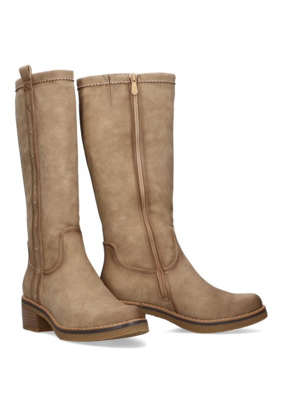 Bota mujer ETIKA 11107 beige