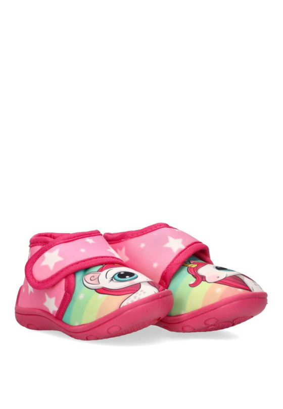 Zapatillas casa niña BUBBLE BOBBLE zk15579 rosa