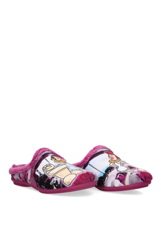 Zapatillas casa mujer VULCA-BICHA 1375 fucsia