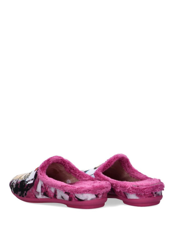 Zapatillas casa mujer VULCA-BICHA 1375 fucsia