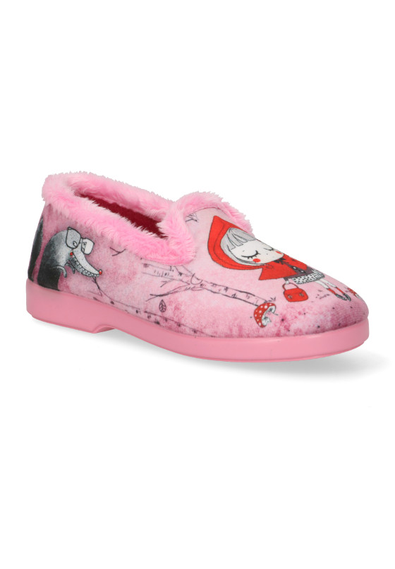 Zapatillas casa niña ALCALDE 30-850 rosa