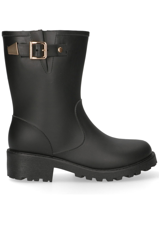 Bota y botin agua mujer Luna Collection 2hd-1550 negro