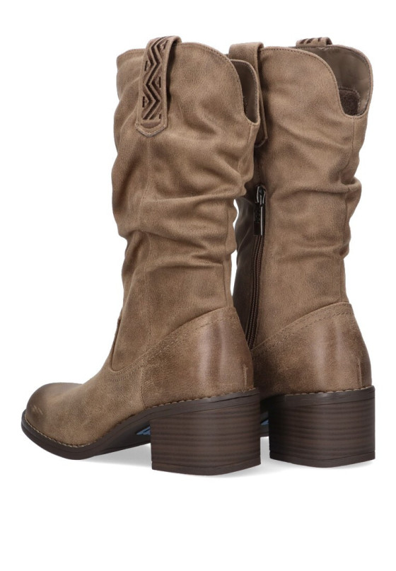 Bota mujer MUSTANG 52761 taupe