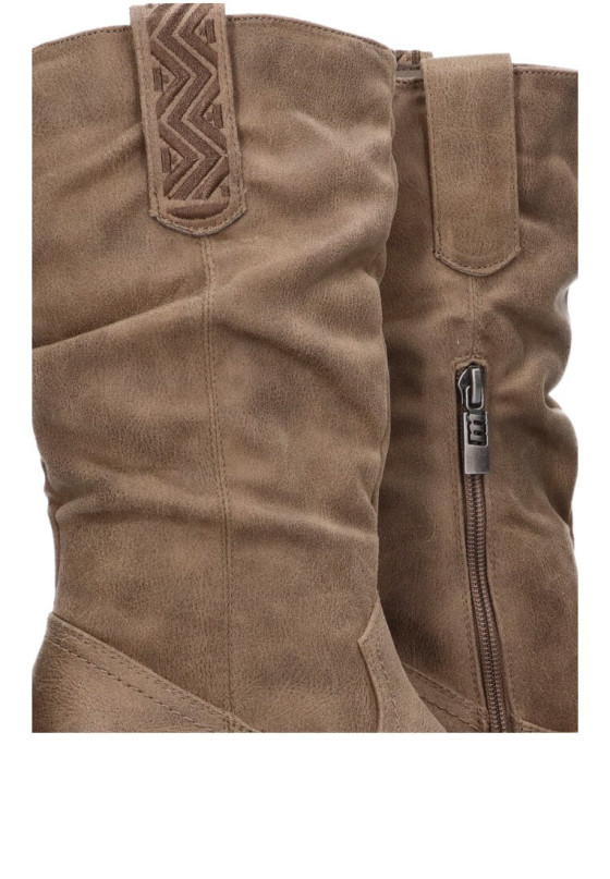 Bota mujer MUSTANG 52761 taupe