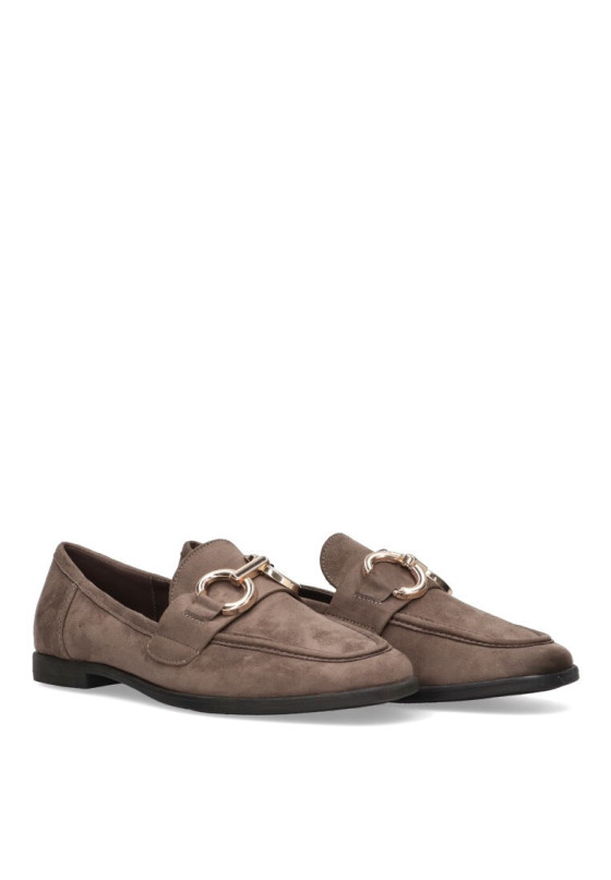 Nautico kiova mocasin mujer BUONAROTTI a-2494 gris