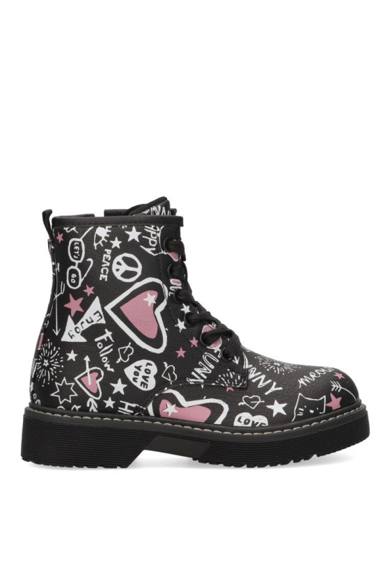 Botin niña LUNA KIDS a3484 negro