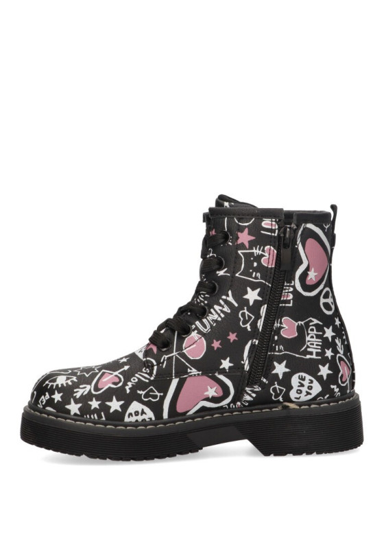 Botin niña LUNA KIDS a3484 negro