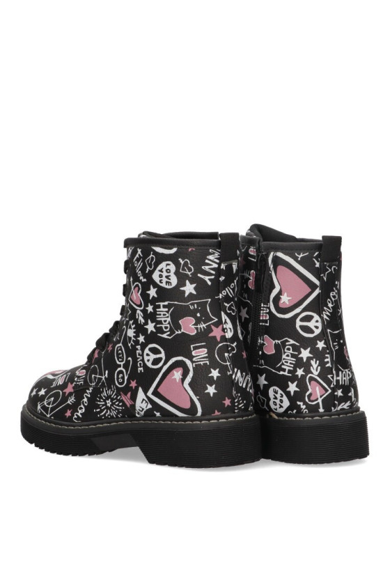 Botin niña LUNA KIDS a3484 negro