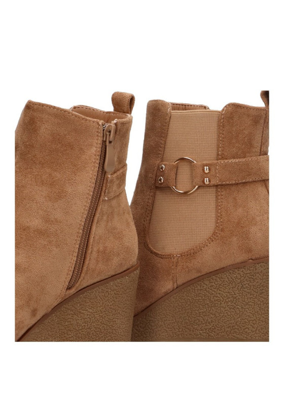 Botin mujer IDEAL SHOES 2771 camel