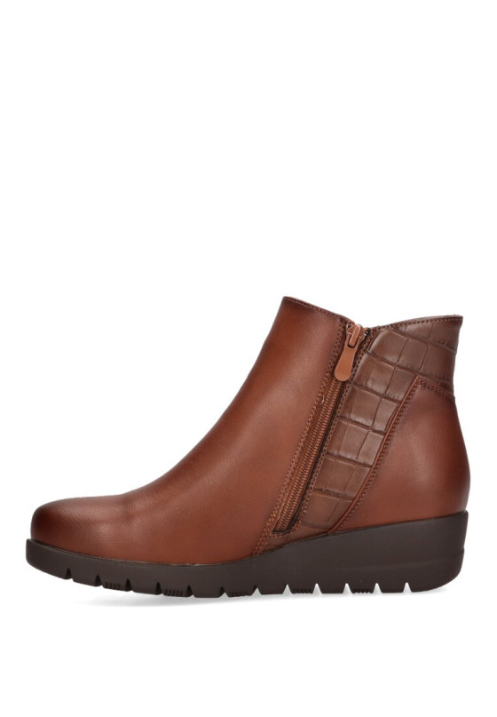 Botin mujer HISPAFLEX 23215 cuero