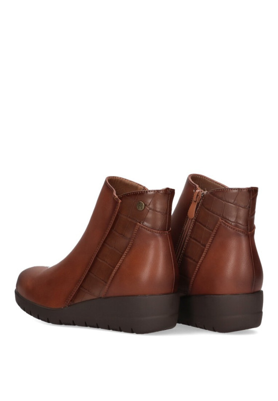 Botin mujer HISPAFLEX 23215 cuero