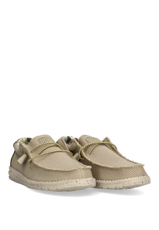 Deportivo hombre DUDE wally sox camel