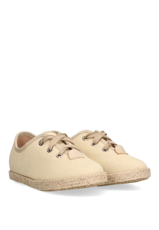 Bluchers niño ETIKA 17204 beige