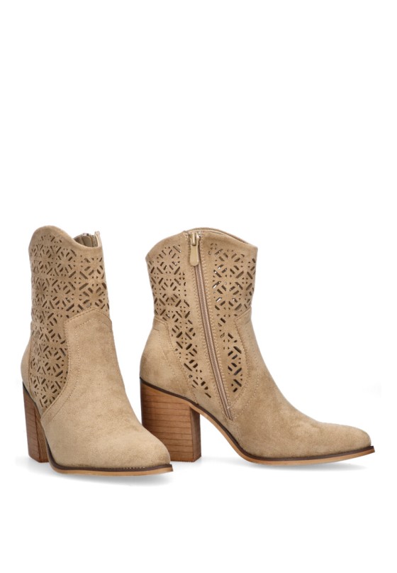 Botin mujer ETIKA 31115 camel