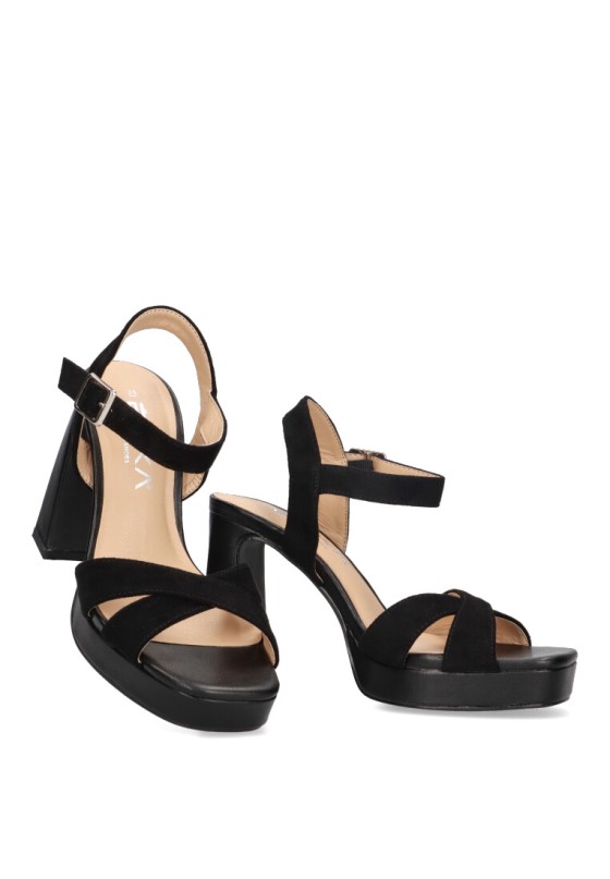 Sandalia mujer ETIKA 90013 negro