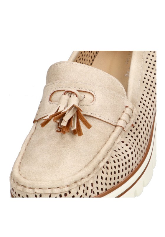 Nautico kiova mocasin mujer ARMONY 68004 beige