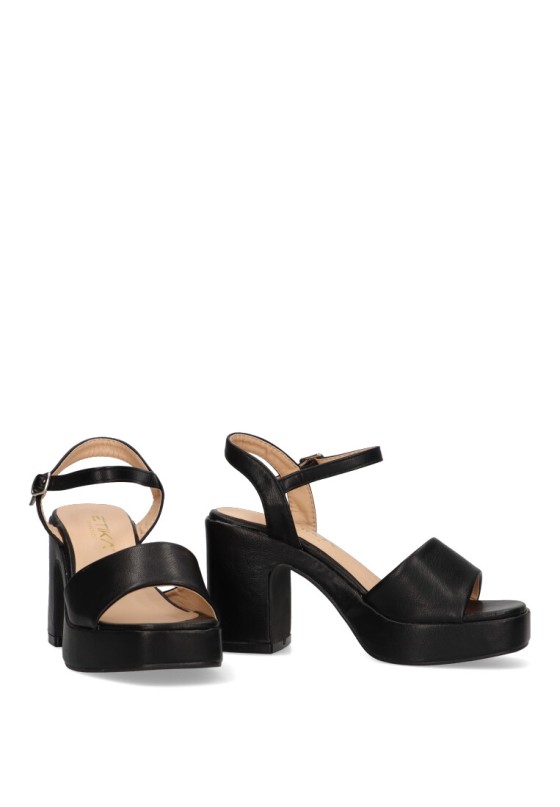 Sandalia mujer ETIKA 30016 negro