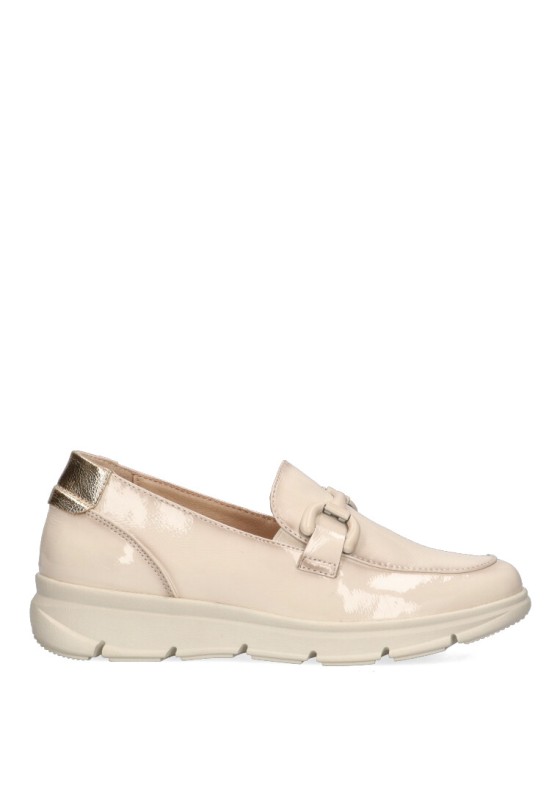 Nautico kiova mocasin mujer ARMONY 68007 beige