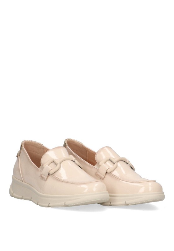 Nautico kiova mocasin mujer ARMONY 68007 beige