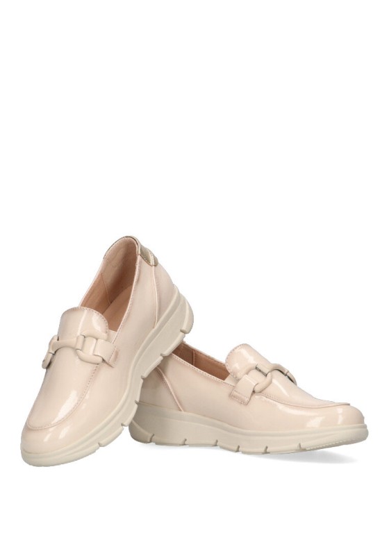 Nautico kiova mocasin mujer ARMONY 68007 beige