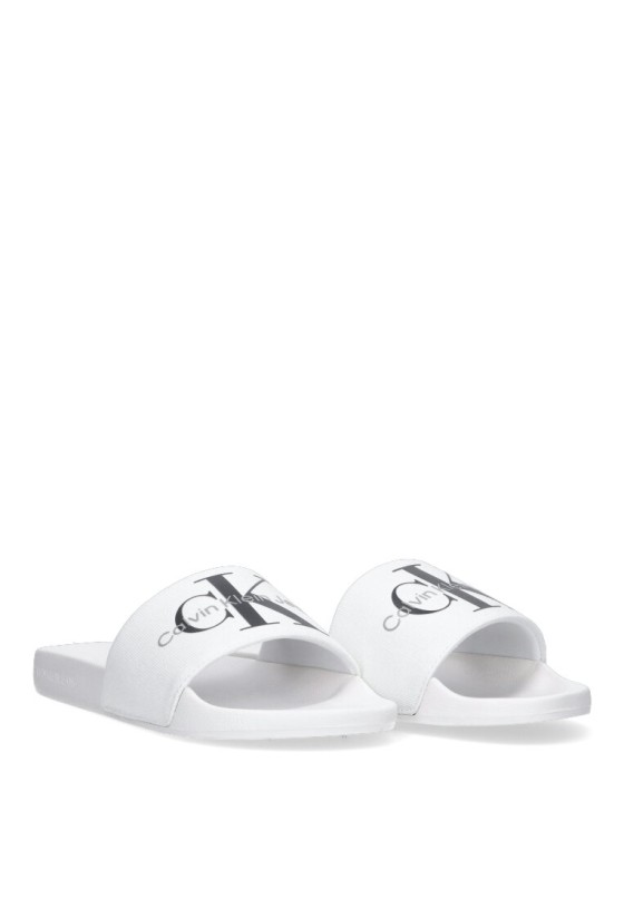 Chanclas sandalias playa hombre CALVIN KLEIN ym0ym00061 blanco