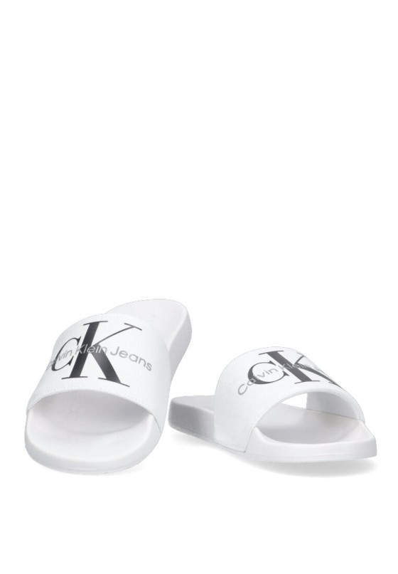 Chanclas sandalias playa hombre CALVIN KLEIN ym0ym00061 blanco